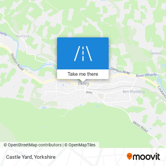 Castle Yard map