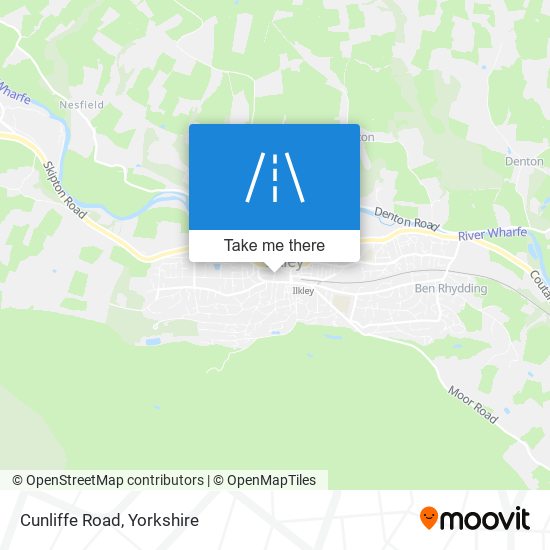 Cunliffe Road map
