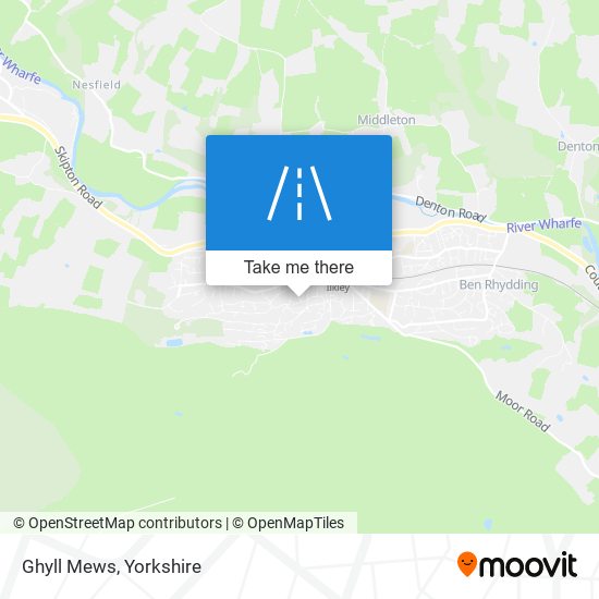 Ghyll Mews map