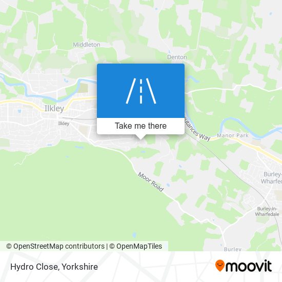 Hydro Close map