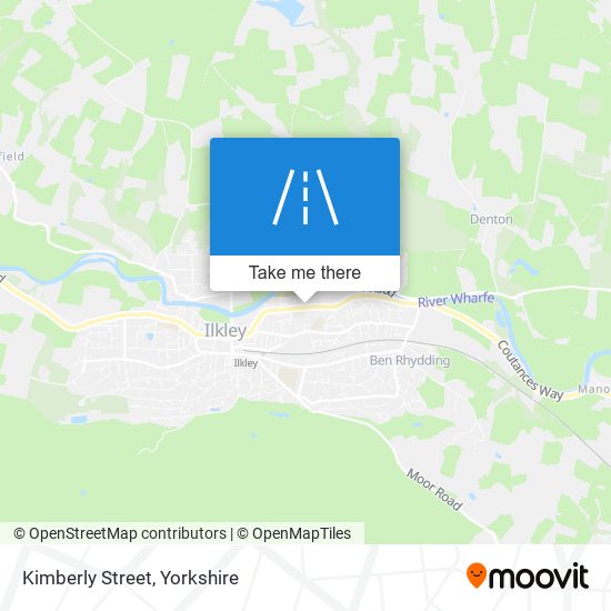Kimberly Street map