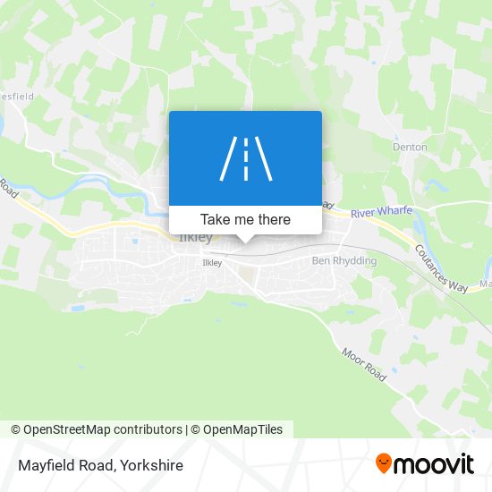 Mayfield Road map