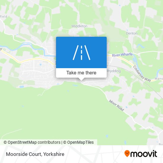 Moorside Court map