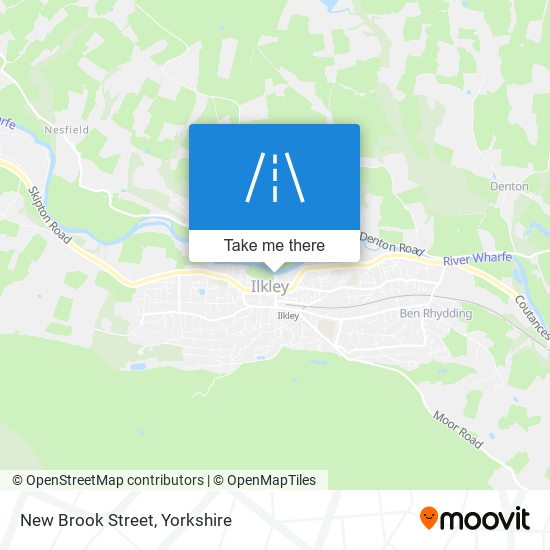 New Brook Street map