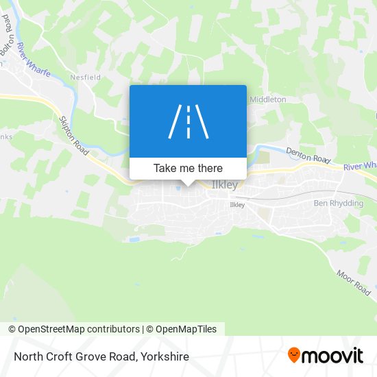 North Croft Grove Road map