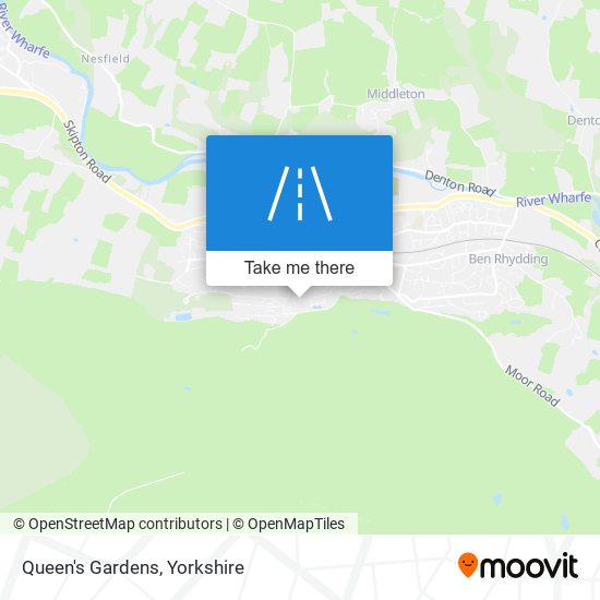 Queen's Gardens map
