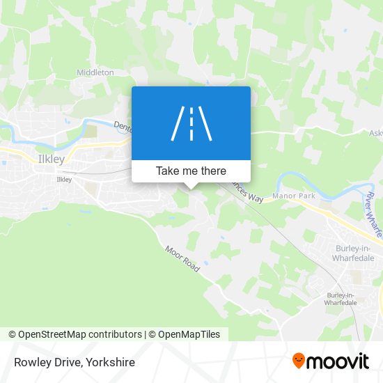 Rowley Drive map