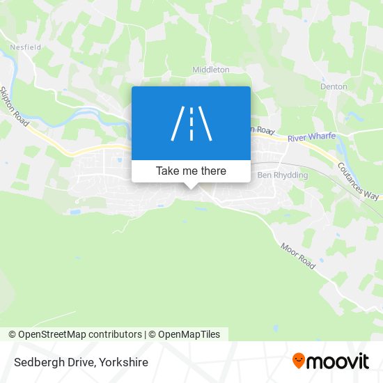 Sedbergh Drive map