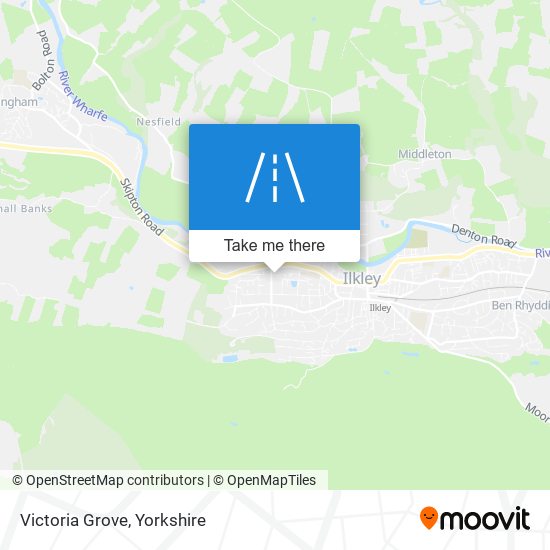 Victoria Grove map