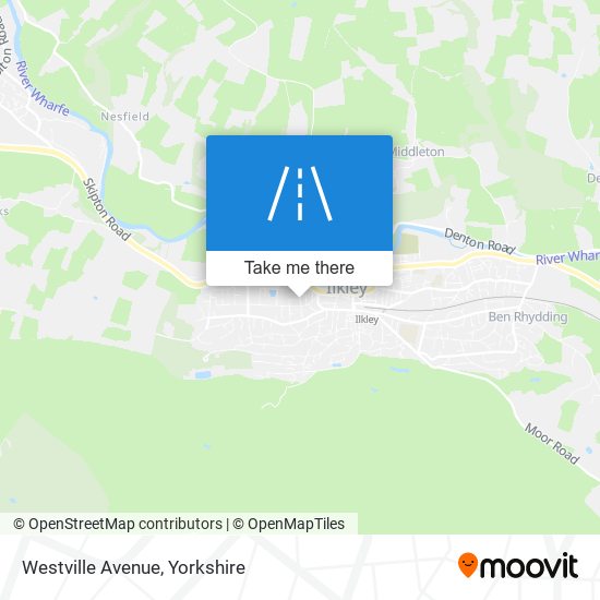 Westville Avenue map