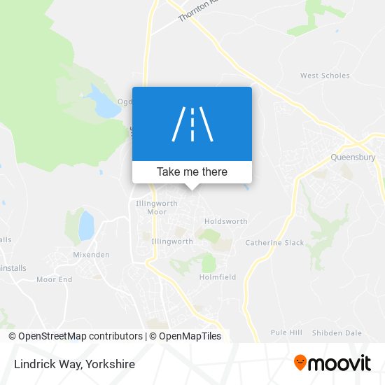 Lindrick Way map