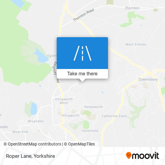 Roper Lane map
