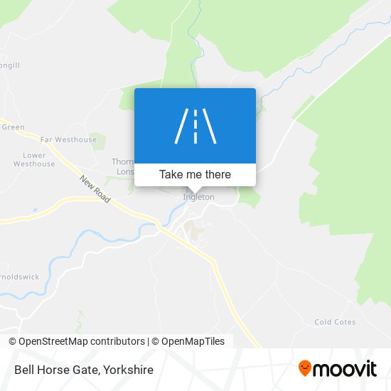 Bell Horse Gate map