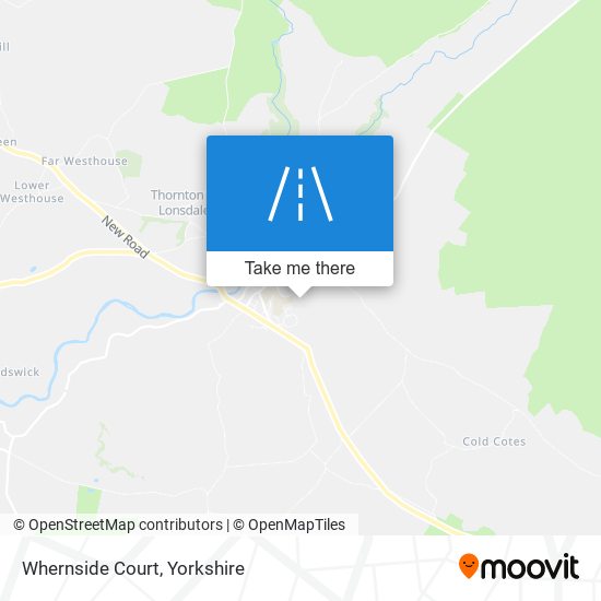 Whernside Court map