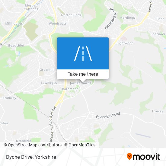 Dyche Drive map