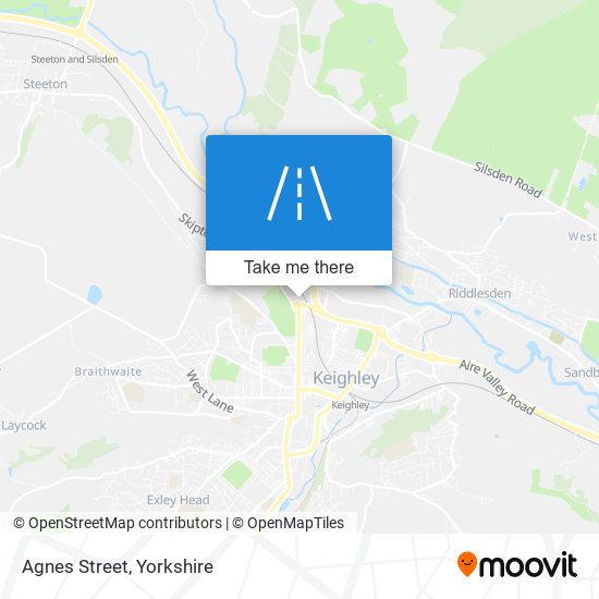 Agnes Street map