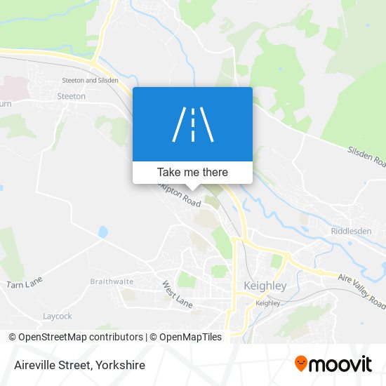 Aireville Street map