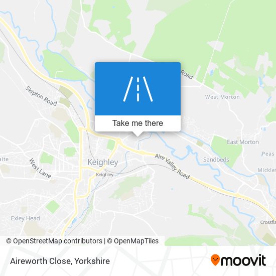 Aireworth Close map