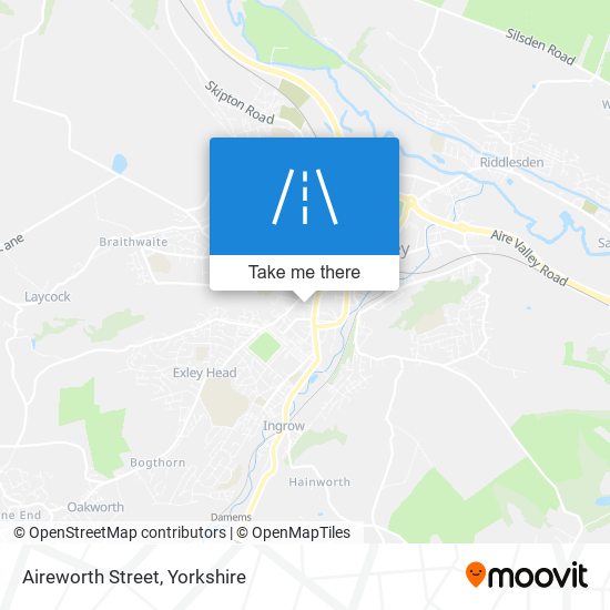 Aireworth Street map