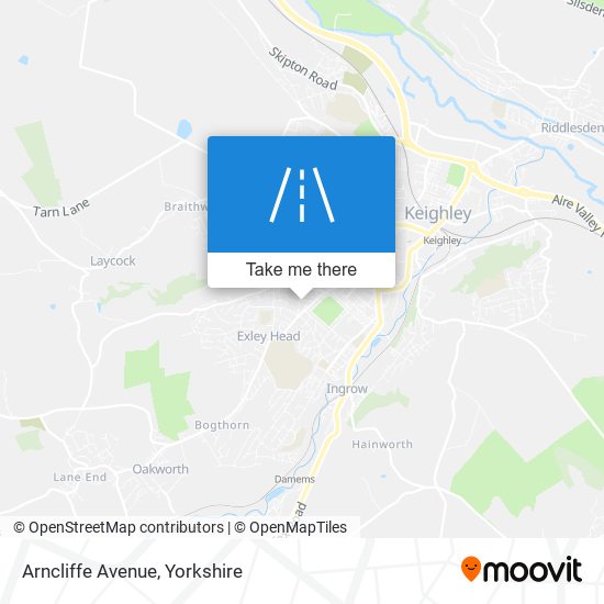 Arncliffe Avenue map