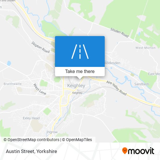 Austin Street map