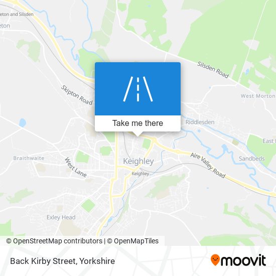 Back Kirby Street map