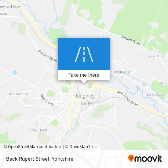 Back Rupert Street map