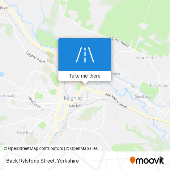 Back Rylstone Street map