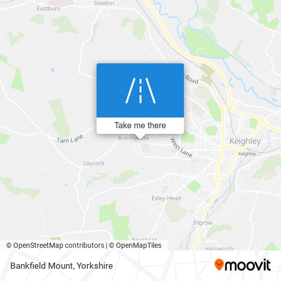 Bankfield Mount map