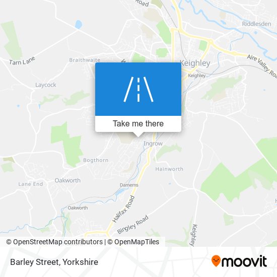Barley Street map