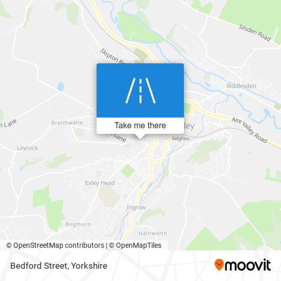 Bedford Street map
