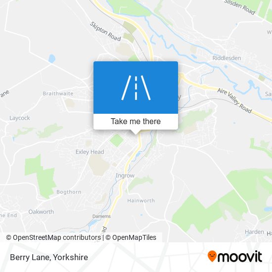 Berry Lane map