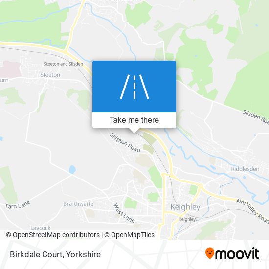 Birkdale Court map