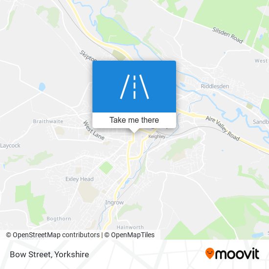 Bow Street map