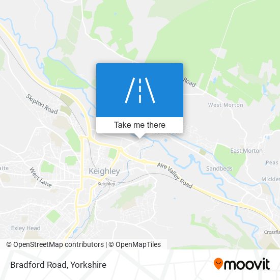 Bradford Road map