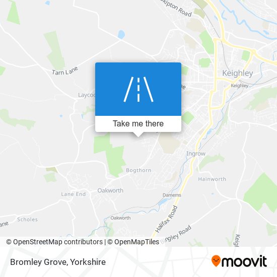 Bromley Grove map