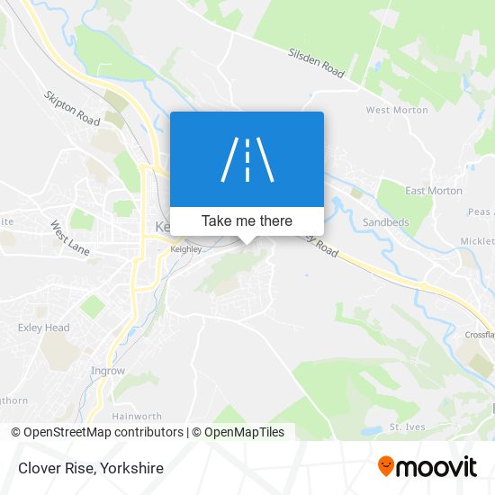 Clover Rise map