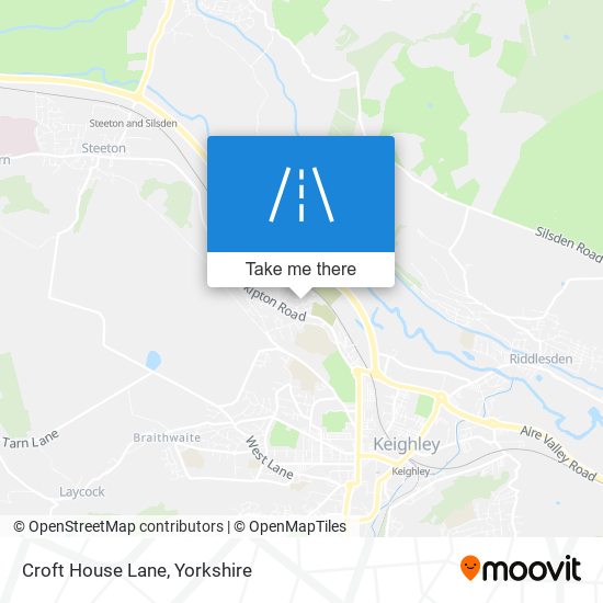 Croft House Lane map