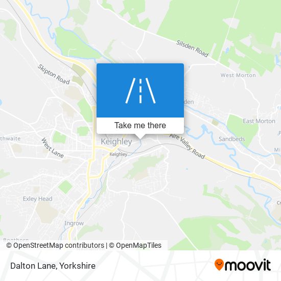 Dalton Lane map