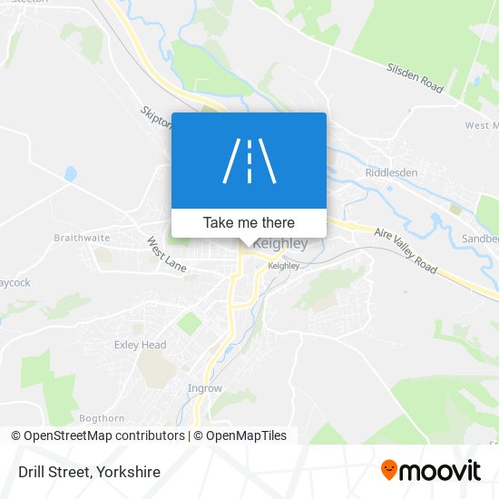 Drill Street map