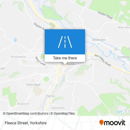 Fleece Street map