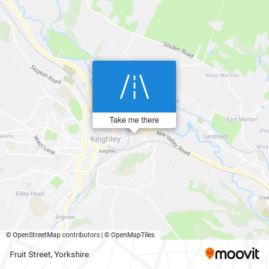 Fruit Street map