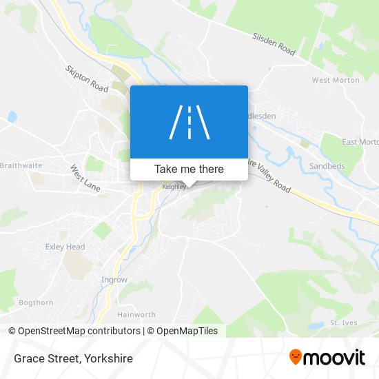 Grace Street map