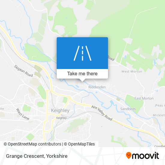 Grange Crescent map