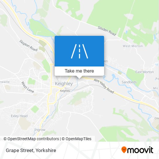 Grape Street map