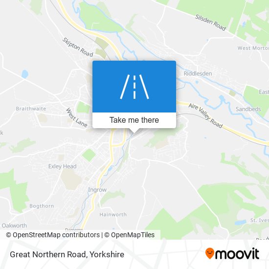 Great Northern Road map
