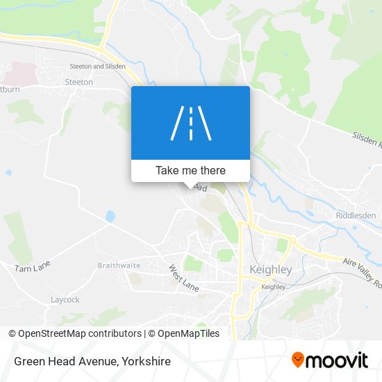 Green Head Avenue map