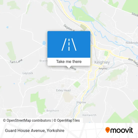 Guard House Avenue map