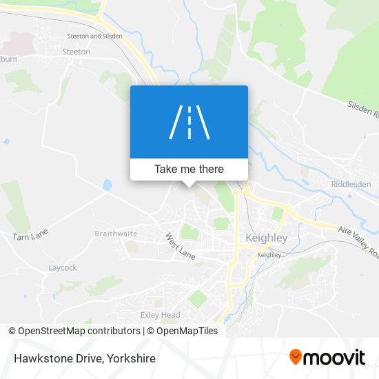 Hawkstone Drive map
