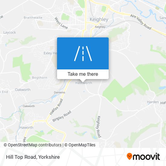 Hill Top Road map